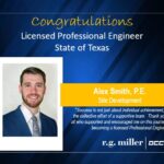 Alex Smith Earns PE Designation 